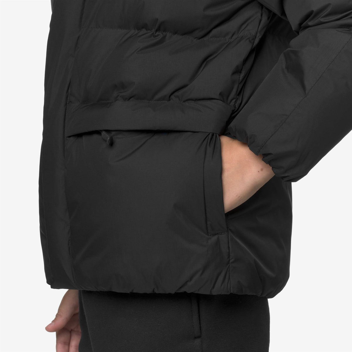 P. LE VRAI 4.0 AURELE HEAVY WARM - Vestes - Milieu - Enfant unisexe - Black Pure