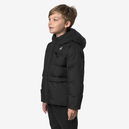 P. LE VRAI 4.0 AURELE HEAVY WARM - Vestes - Milieu - Enfant unisexe - Black Pure