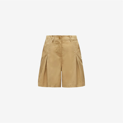 NOISE TWILL - Shorts - Chino - Femme - Beige Khaki