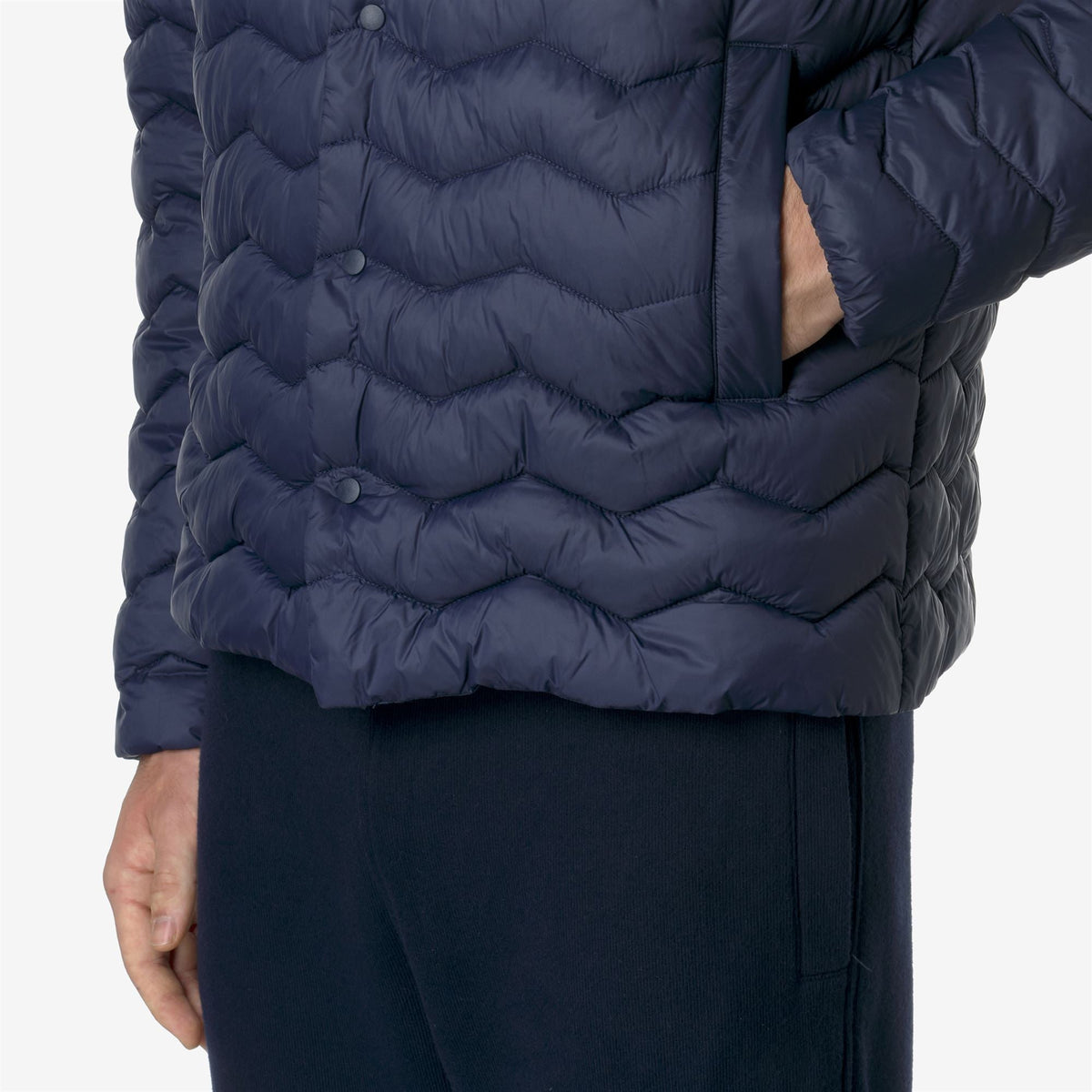 BRUNO QUILTED WARM - Vestes - Court - Homme - Blue Depth