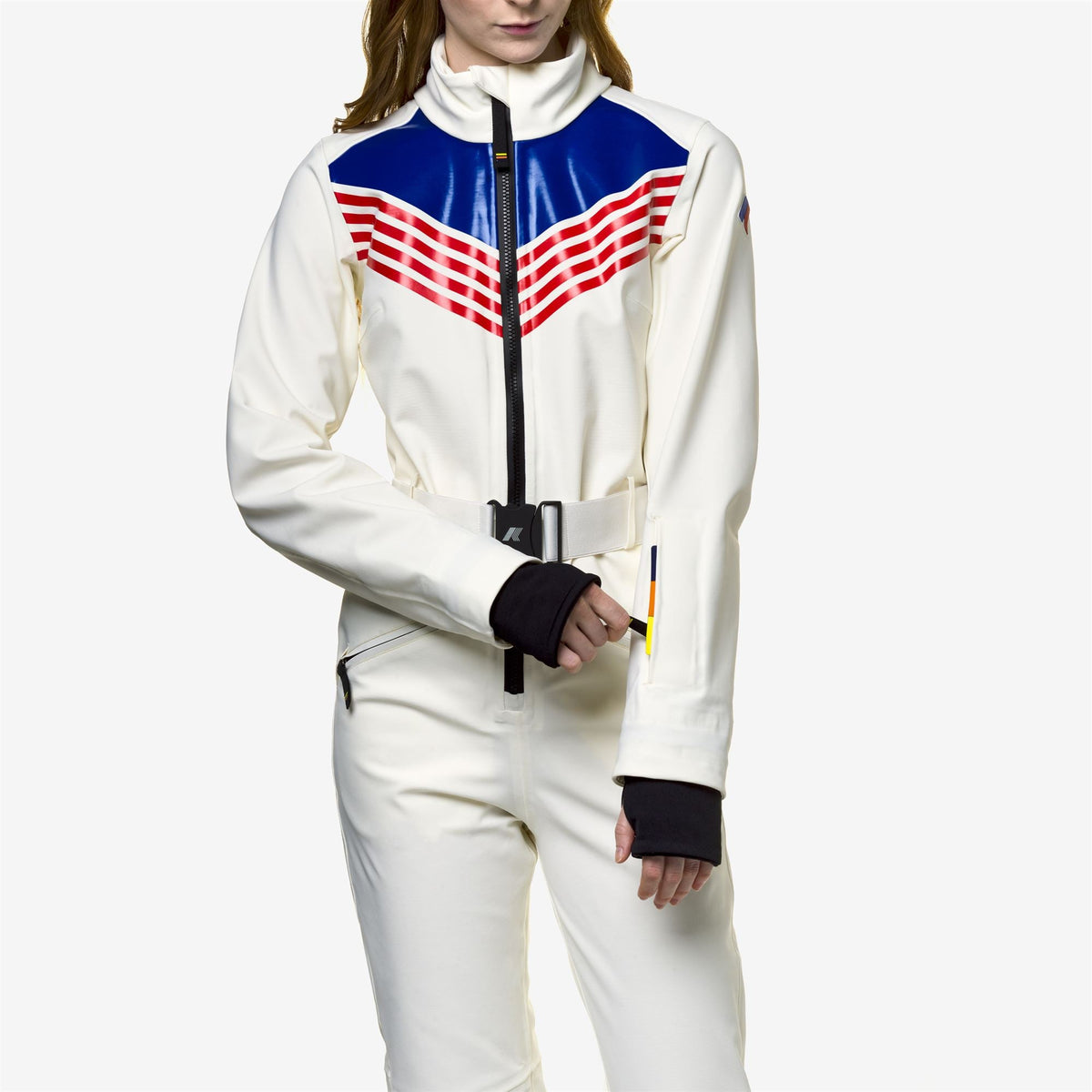LECHERE ICONIC LOGO - Survêtements - Combinaison - Femme - White G-Red-Blue R