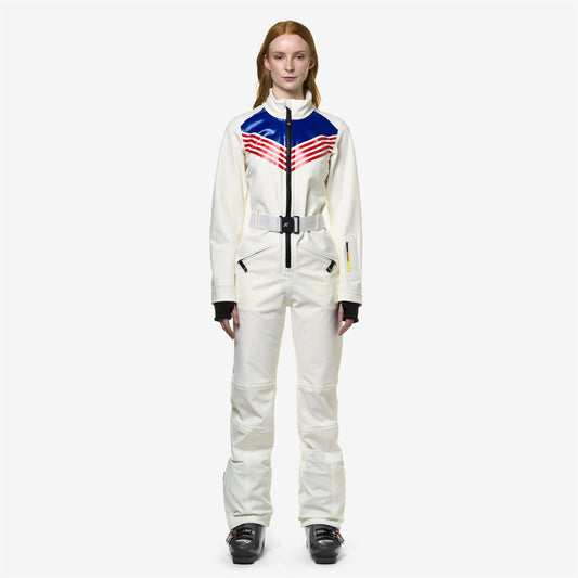 LECHERE ICONIC LOGO - Survêtements - Combinaison - Femme - White G-Red-Blue R
