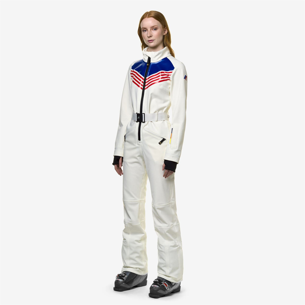 LECHERE ICONIC LOGO - Survêtements - Combinaison - Femme - White G-Red-Blue R