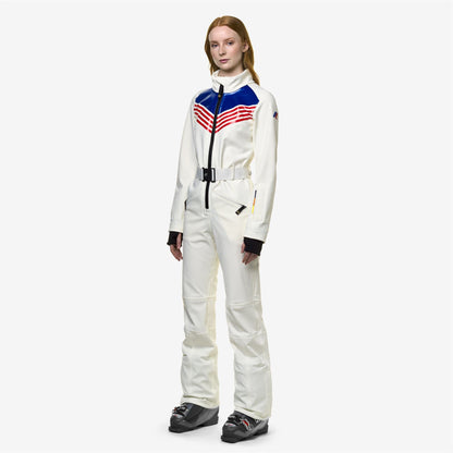 LECHERE ICONIC LOGO - Survêtements - Combinaison - Femme - White G-Red-Blue R