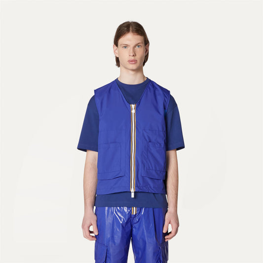 BARNEL 2.1 AMIABLE SILVER - Vestes - Gilet - Unisexe - Blue Royal