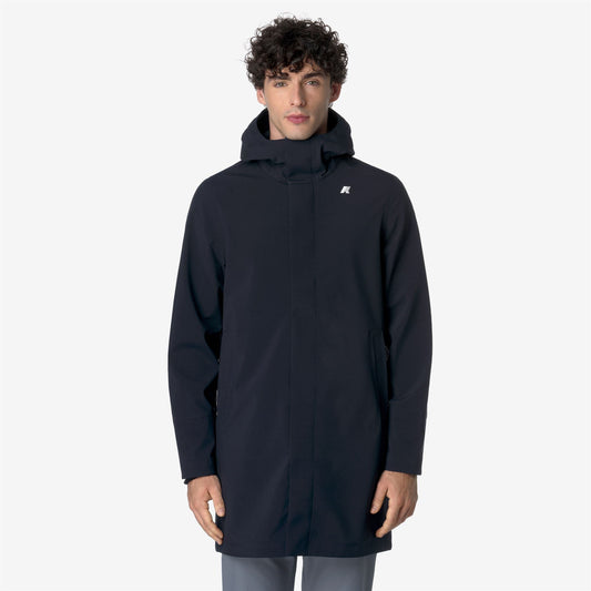 THOMAS BONDED - Vestes - Long - Homme - Blue Depth-Blue Depth-Blue Depth