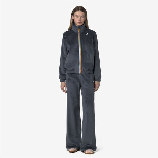 JENNY VELOUR POLAR - Pantalon - Pantalons de sport - Femme - Blue Airforce Combo-Blue Airforce