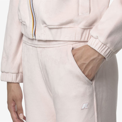 JENNY VELOUR POLAR - Pantalon - Pantalons de sport - Femme - Rose Hushed-Rose Hushed-Rose Hushed