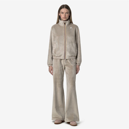 JENNY VELOUR POLAR - Pantalon - Pantalons de sport - Femme - Beige Cashmere-Beige Cashmere