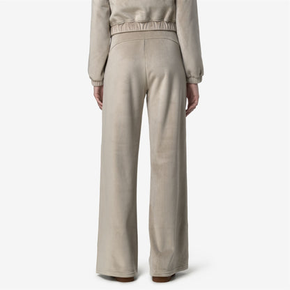 JENNY VELOUR POLAR - Pantalon - Pantalons de sport - Femme - Beige Cashmere-Beige Cashmere