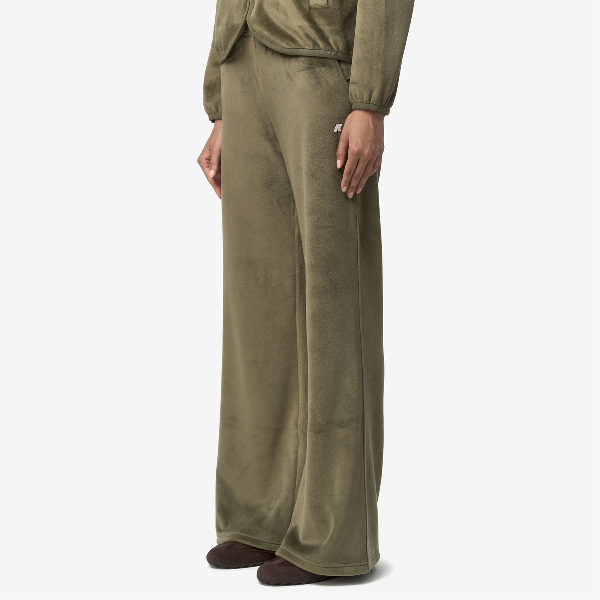 JENNY VELOUR POLAR - Pantalon - Pantalons de sport - Femme - Green Army-Green Army