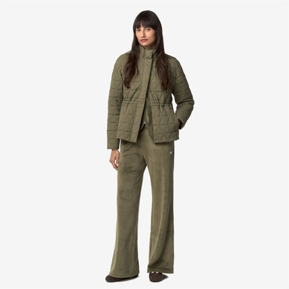 JENNY VELOUR POLAR - Pantalon - Pantalons de sport - Femme - Green Army-Green Army
