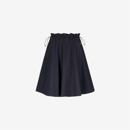 GAELA SATIN - Jupes - Longuette - Femme - Blue Depth