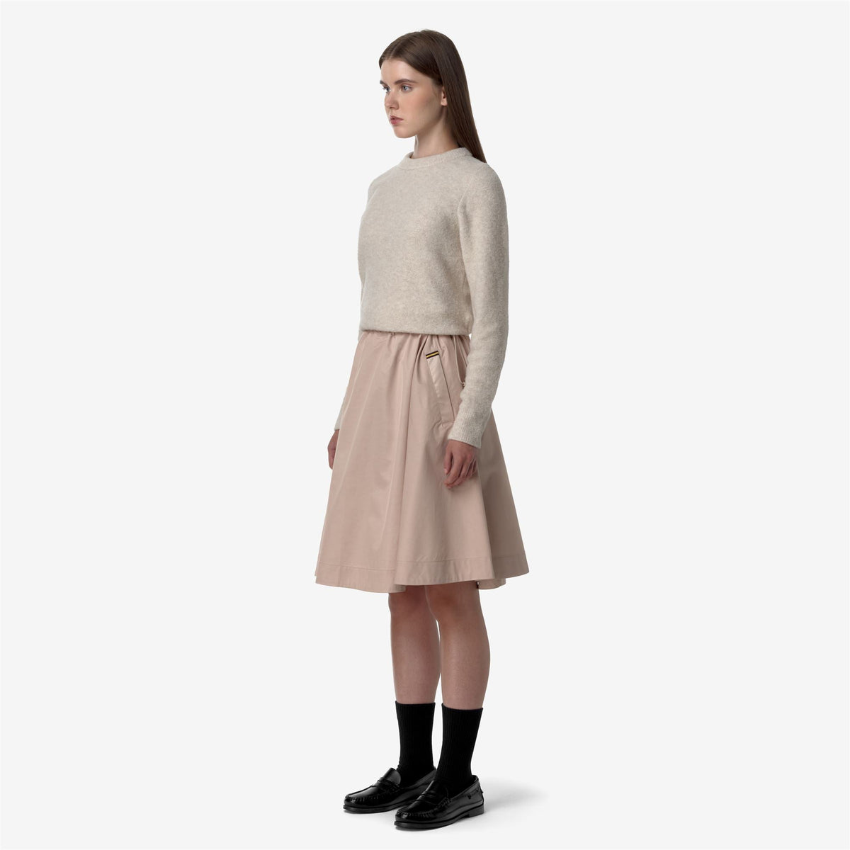 GAELA SATIN - Jupes - Longuette - Femme - Pink Tint