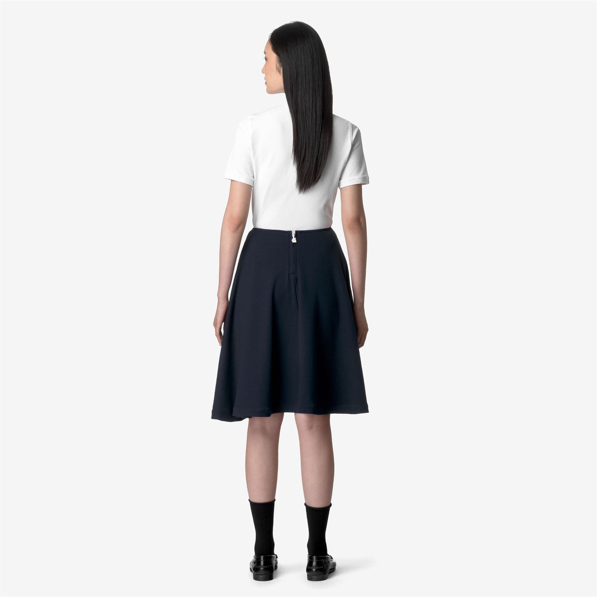 BERENIL LIGHT SPACER - Jupes - Longuette - Femme - Blue Depth