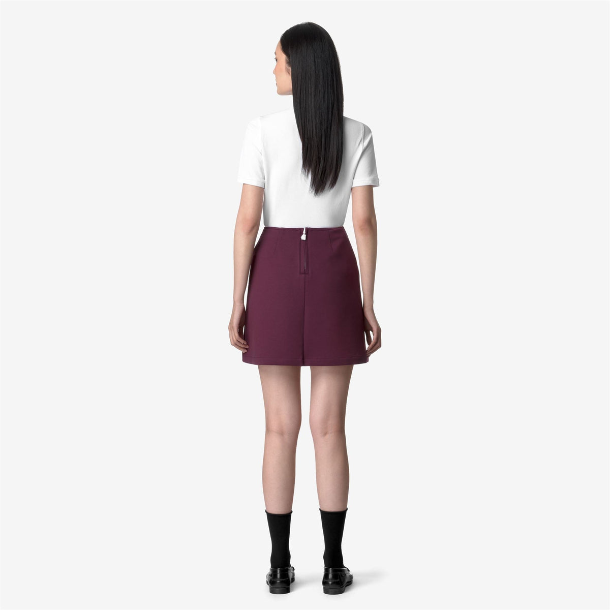 VITTY LIGHT SPACER - Jupes - Court - Femme - Violet Dk Purple