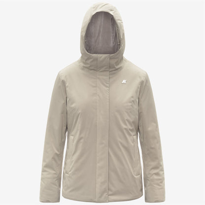 LIL SOFT TOUCH MARMOTTA - Vestes - Court - Femme - Beige Cashmere-Grey Goat