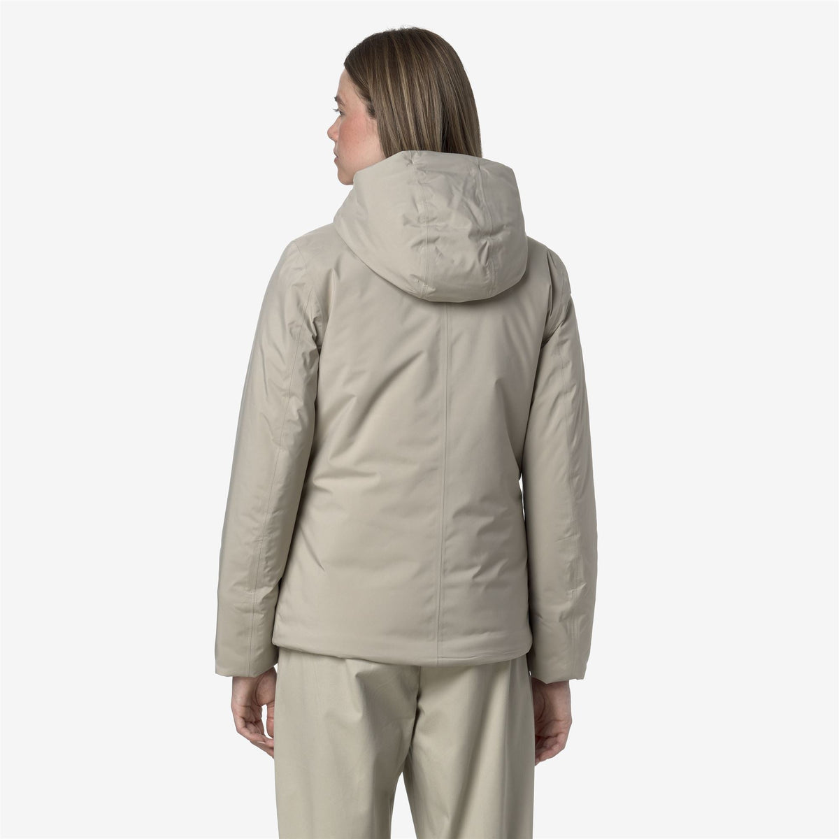 LIL SOFT TOUCH MARMOTTA - Vestes - Court - Femme - Beige Cashmere-Grey Goat