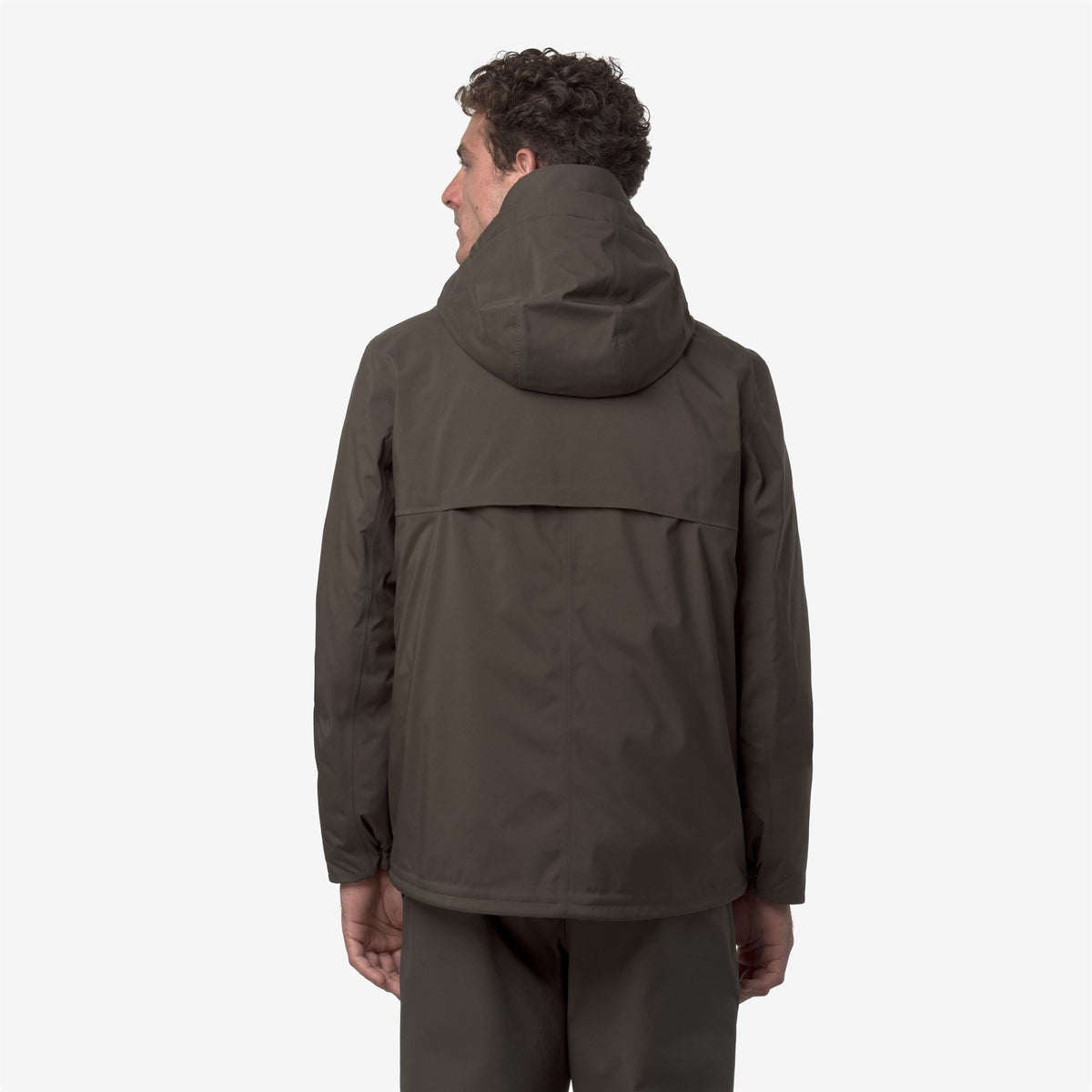 JACKEN BONDED PADDED - Vestes - Court - Homme - Black Olive Combo-Black Olive
