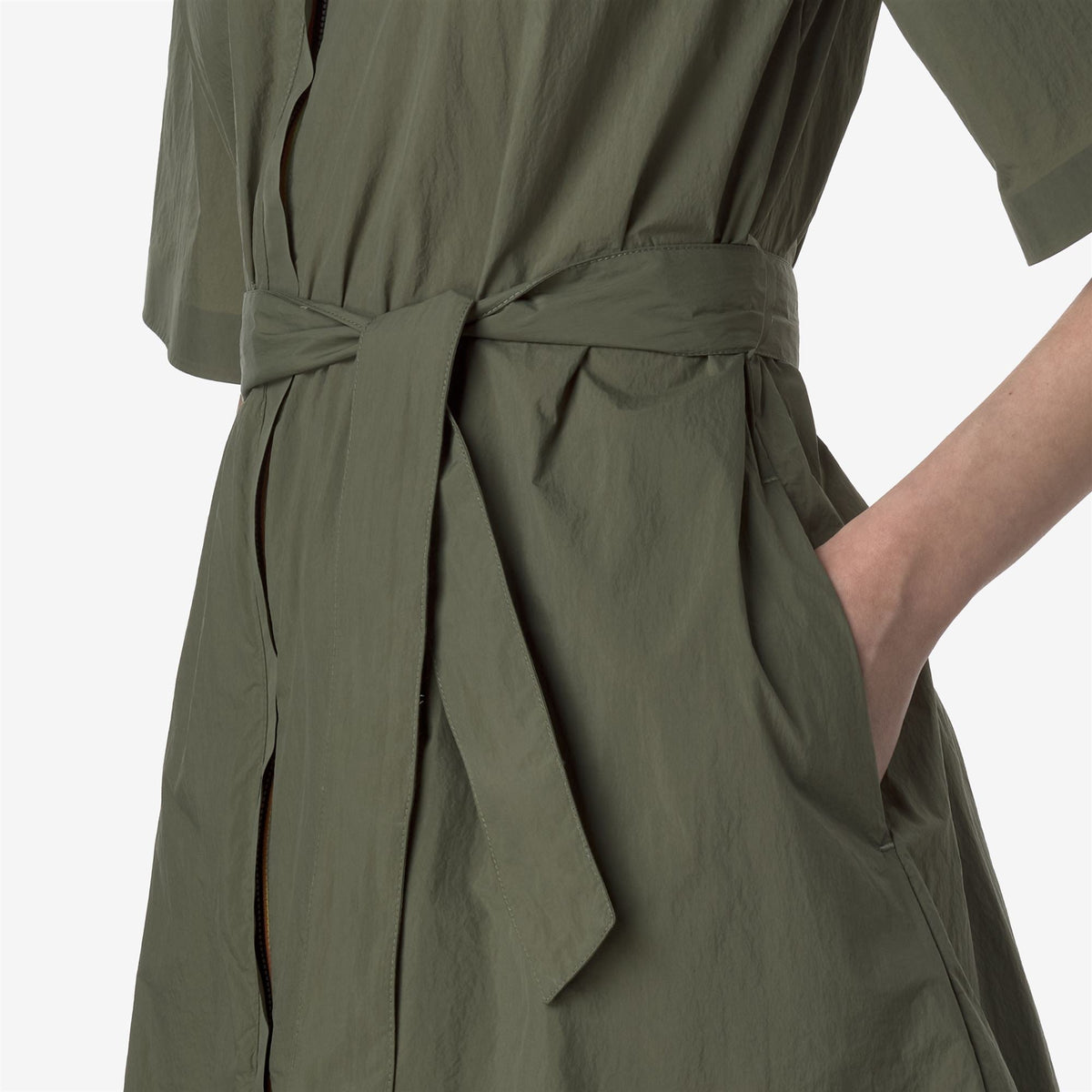LIZY - Vestes - Longueur 3/4 - Femme - Green Lichen