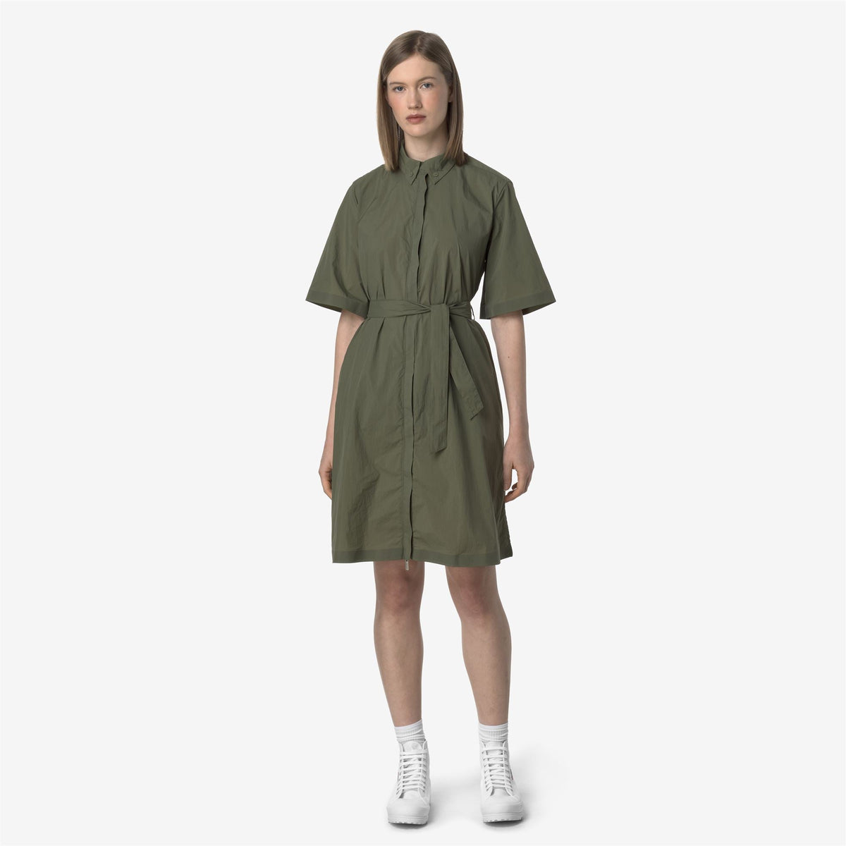 LIZY - Vestes - Longueur 3/4 - Femme - Green Lichen
