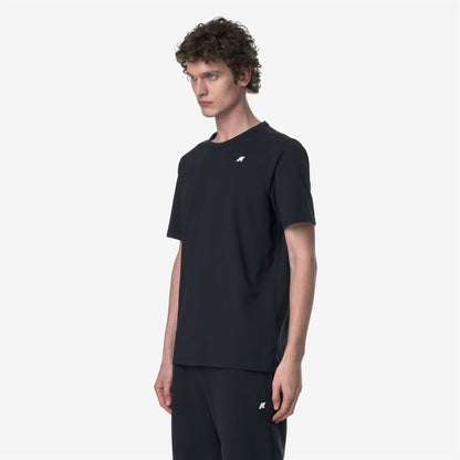 ADAME LIGHT STRETCH JERSEY - T-shirts et hauts - T-shirt - Homme - Blue Depth
