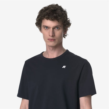 ADAME LIGHT STRETCH JERSEY - T-shirts et hauts - T-shirt - Homme - Blue Depth