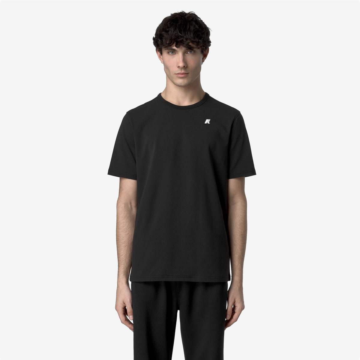 ADAME LIGHT STRETCH JERSEY - T-shirts et hauts - T-shirt - Homme - Black Pure