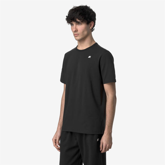 ADAME LIGHT STRETCH JERSEY - T-shirts et hauts - T-shirt - Homme - Black Pure