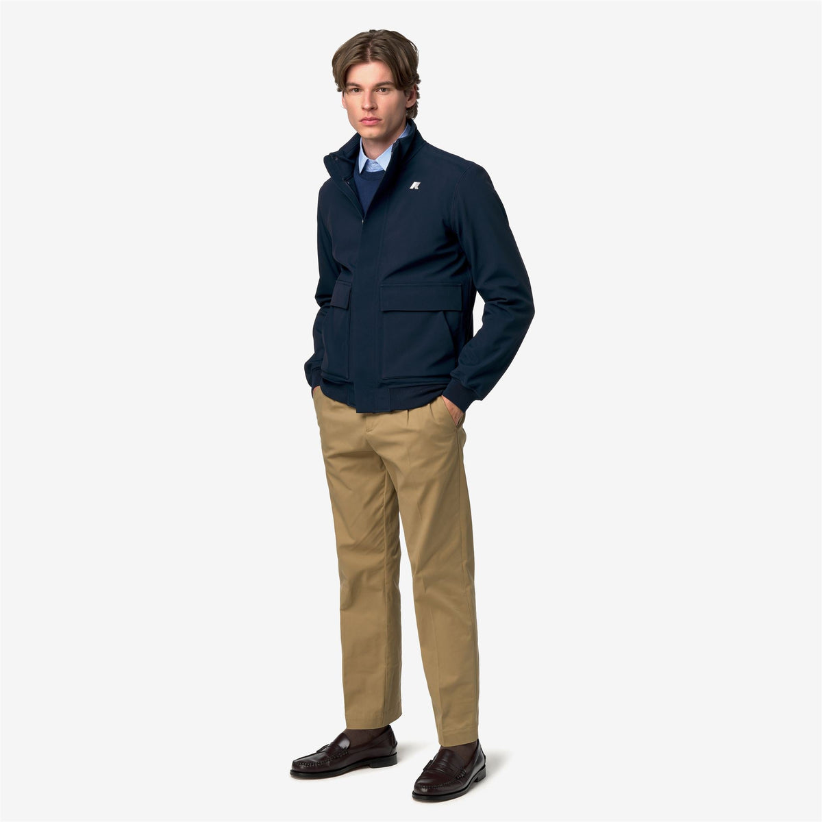 HERVE BONDED - Vestes - Court - Homme - Blue Dep-Blue D