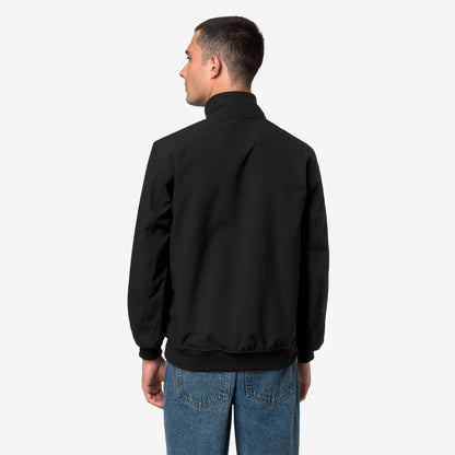 HERVE BONDED - Vestes - Court - Homme - Black P-Blue D