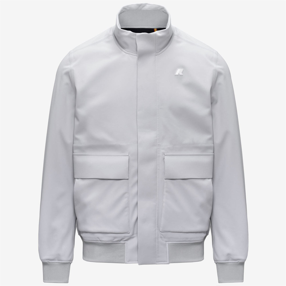 HERVE BONDED - Vestes - Court - Homme - Grey Ash-Blue Depth