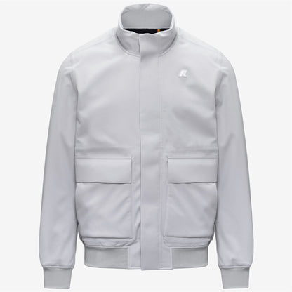 HERVE BONDED - Vestes - Court - Homme - Grey Ash-Blue Depth