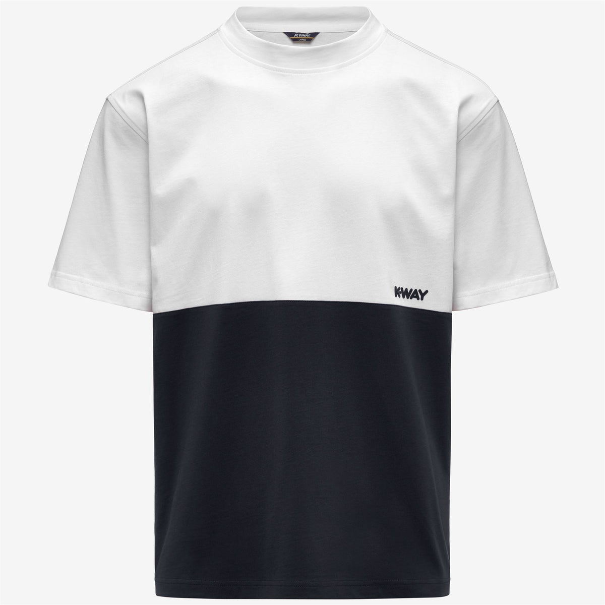 SOLO JERSEY COLORBLOCK - T-shirts et hauts - T-shirt - Homme - Blue Depth-White