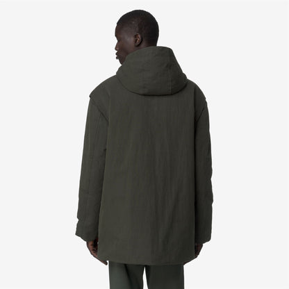 OTTO COTTON FEEL - Vestes - Milieu - Homme - Green Blackish Combo-GREEN BLACKISH