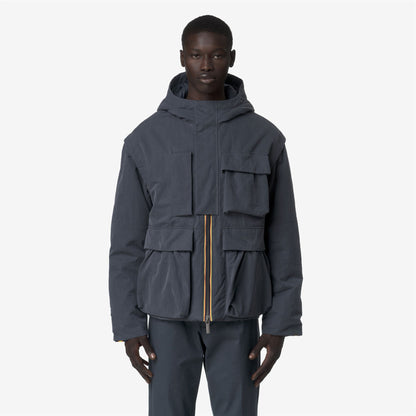 GUILLERMO COTTON FEEL - Vestes - Court - Homme - Blue Airforce Combo-Blue Airforce