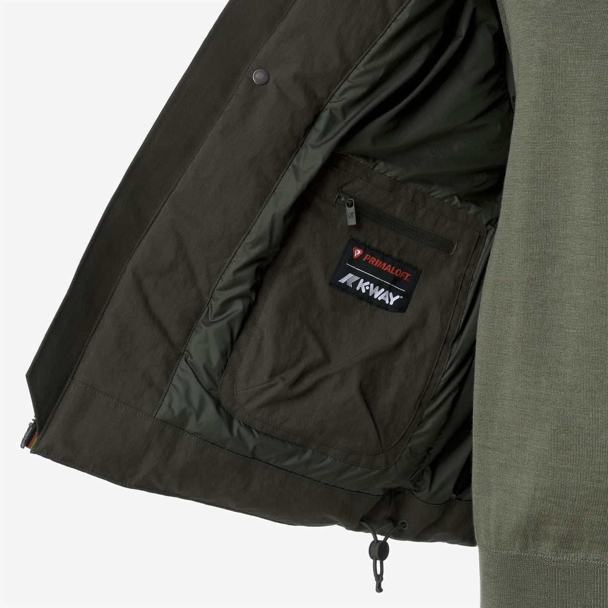 GUILLERMO COTTON FEEL - Vestes - Court - Homme - Green Blackish Combo-GREEN BLACKISH