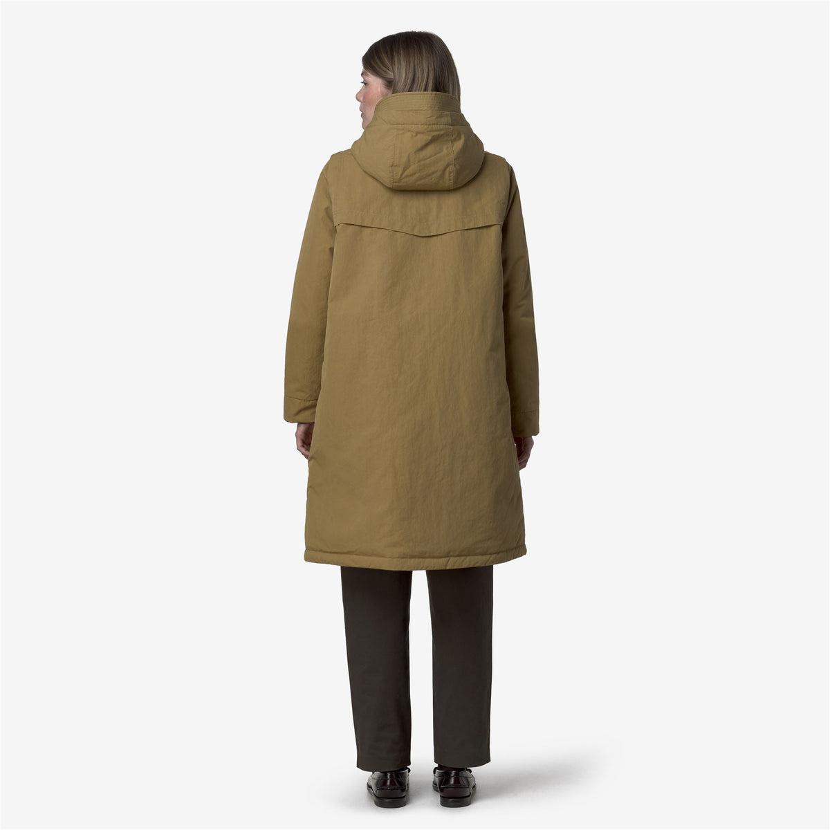 BRUNIL COTTON FEEL - Vestes - Long - Femme - Beige Seed-Beige FUR