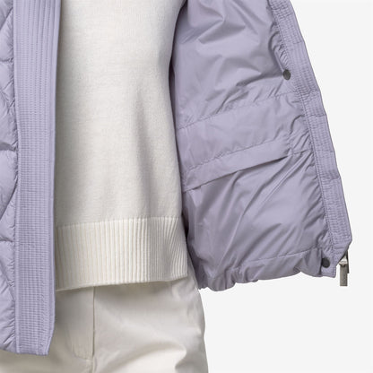 LETHILLE THERMO MICROFIBER - Vestes - Court - Femme - Violet Lavander Combo