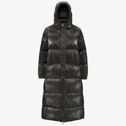 RUENNE THERMO PEARLY - Vestes - Long - Femme - Black Olive Combo-Black Olive