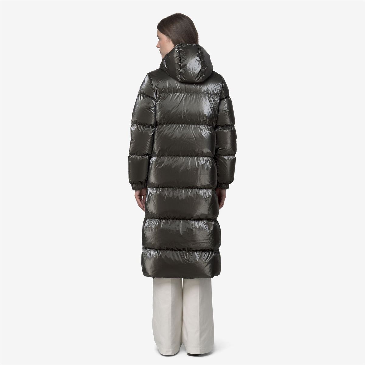 RUENNE THERMO PEARLY - Vestes - Long - Femme - Black Olive Combo-Black Olive