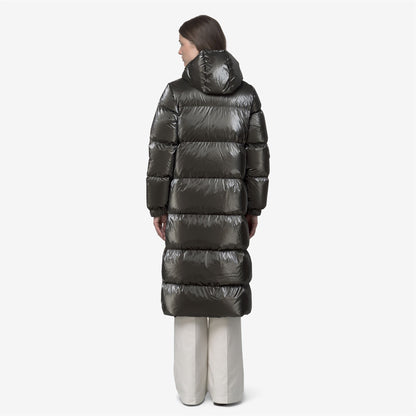 RUENNE THERMO PEARLY - Vestes - Long - Femme - Black Olive Combo-Black Olive