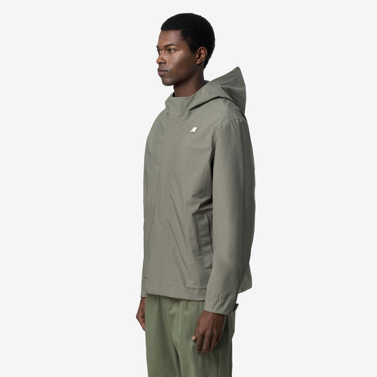 JACKO STRETCH 2L - Vestes - Court - Homme - Green Lichen