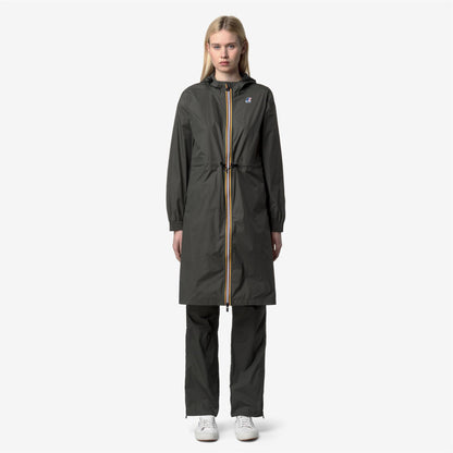 LE VRAI 4.0 DELIA - Vestes - Longueur 3/4 - Femme - GREEN BLACKISH