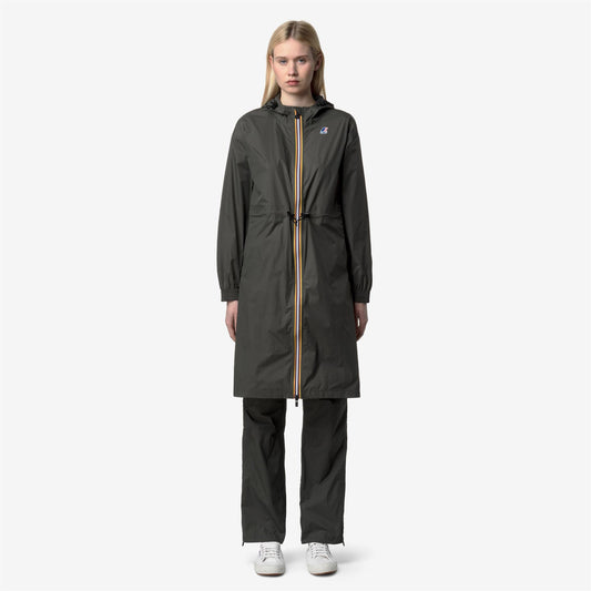 LE VRAI 4.0 DELIA - Vestes - Longueur 3/4 - Femme - GREEN BLACKISH