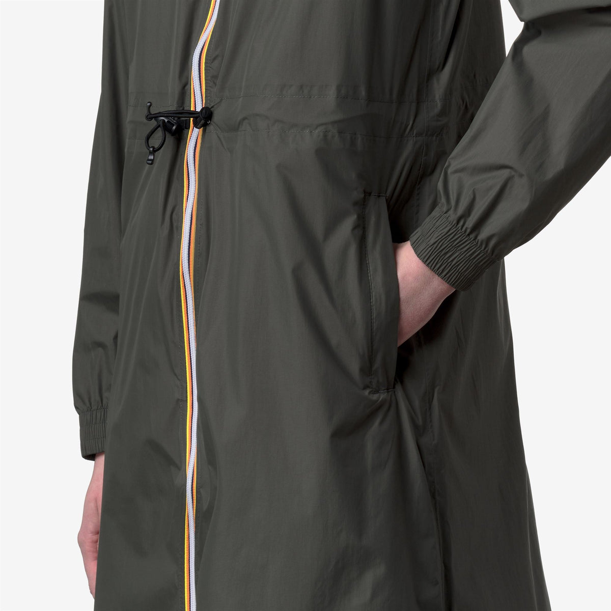 LE VRAI 4.0 DELIA - Vestes - Longueur 3/4 - Femme - GREEN BLACKISH