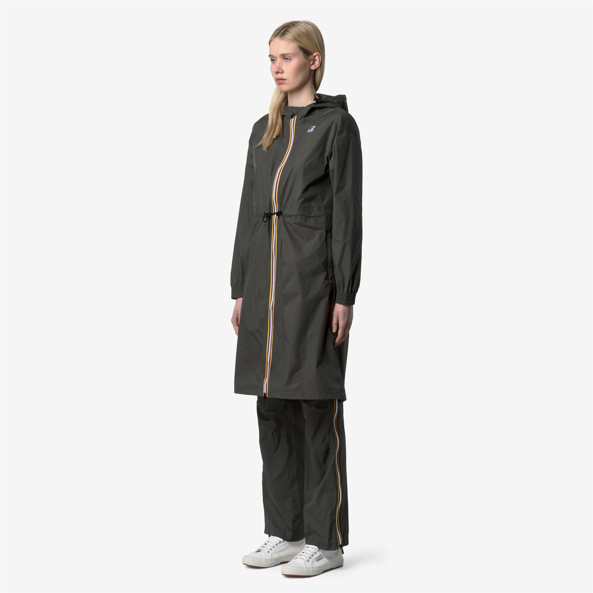 LE VRAI 4.0 DELIA - Vestes - Longueur 3/4 - Femme - GREEN BLACKISH