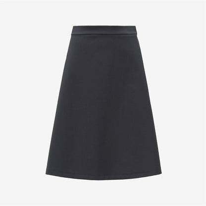 SHERRY WOOL-SHINY TWILL - Jupes - Longuette - Femme - Blue Night