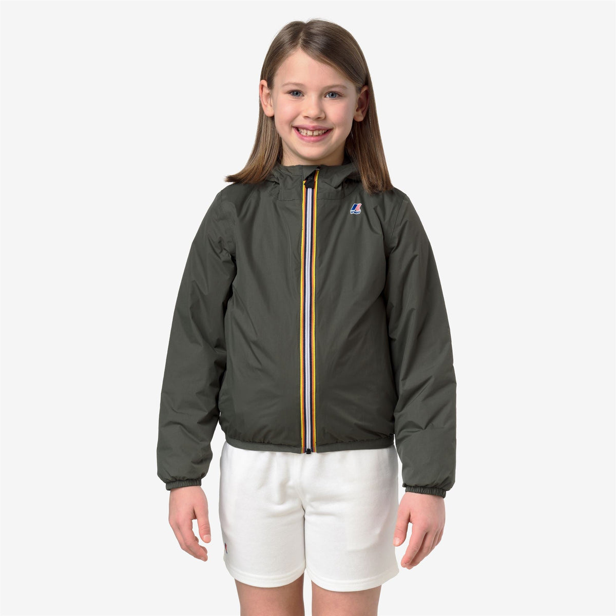P. LE VRAI 4.0 CLAUDE WARM - Vestes - Milieu - Enfant unisexe - GREEN BLACKISH