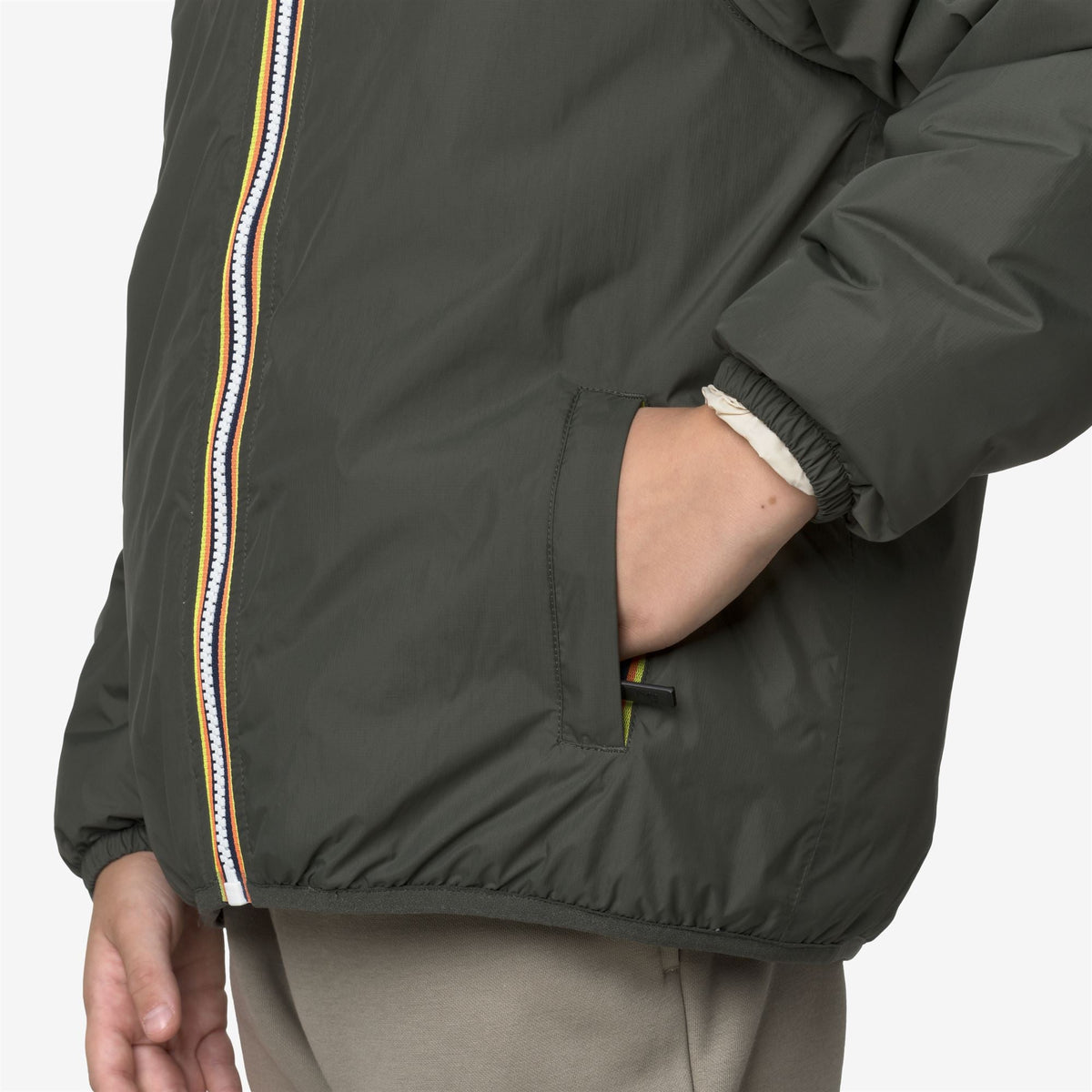 P. LE VRAI 4.0 CLAUDE ORSETTO - Vestes - Milieu - Enfant unisexe - GREEN BLACKISH